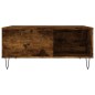 vidaXL Couchtisch Räuchereiche 80x80x36,5 cm Holzwerkstoff vidaXL Couchtisch Räuchereiche 80x80x36,5 cm Holzwerkstoff