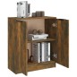 vidaXL Sideboard Räuchereiche 60x30x70 cm Holzwerkstoff vidaXL Sideboard Räuchereiche 60x30x70 cm Holzwerkstoff
