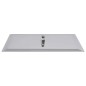 vidaXL Regenbrause Edelstahl 304 50x30 cm Rechteckig vidaXL Regenbrause Edelstahl 304 50x30 cm Rechteckig