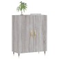 vidaXL Sideboard Grau Sonoma 69,5x34x90 cm Holzwerkstoff vidaXL Sideboard Grau Sonoma 69,5x34x90 cm Holzwerkstoff