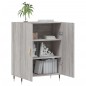 vidaXL Sideboard Grau Sonoma 69,5x34x90 cm Holzwerkstoff vidaXL Sideboard Grau Sonoma 69,5x34x90 cm Holzwerkstoff