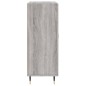vidaXL Sideboard Grau Sonoma 69,5x34x90 cm Holzwerkstoff vidaXL Sideboard Grau Sonoma 69,5x34x90 cm Holzwerkstoff