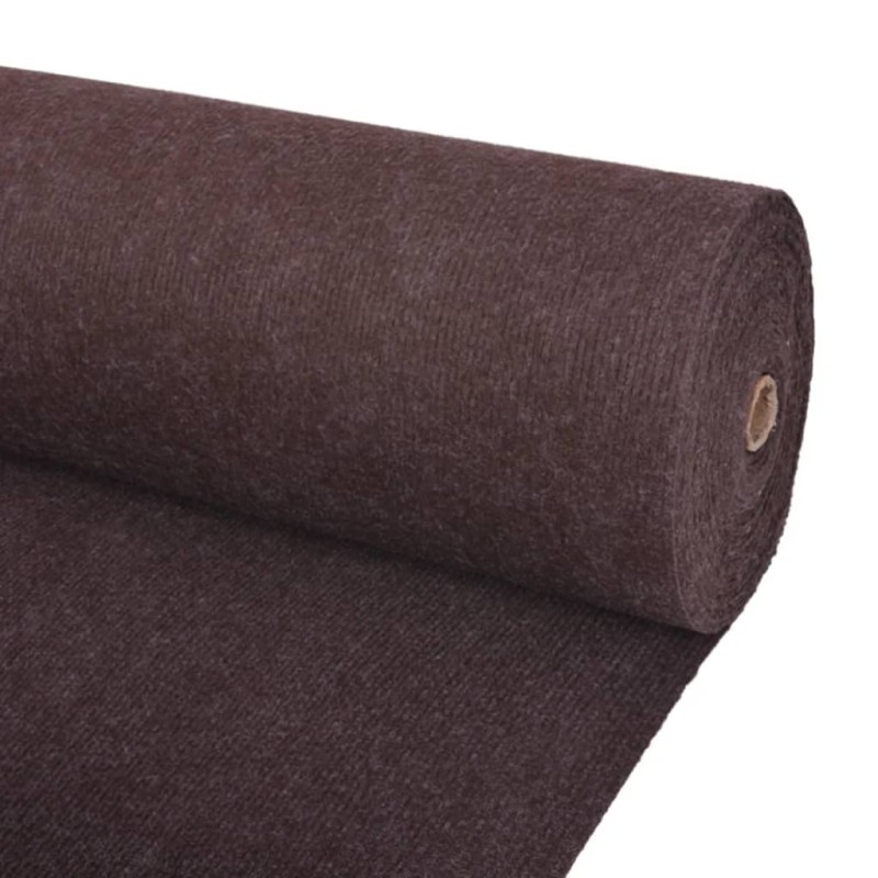 vidaXL Messeteppich Rillen 1,2x10 m Braun vidaXL Messeteppich Rillen 1,2x10 m Braun