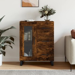 vidaXL Sideboard Räuchereiche 69,5x34x90 cm Holzwerkstoff