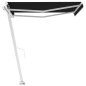 vidaXL Standmarkise Manuell Einziehbar 300x250 cm Anthrazit vidaXL Standmarkise Manuell Einziehbar 300x250 cm Anthrazit