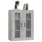 vidaXL Hängeschrank Betongrau 69,5x34x90 cm vidaXL Hängeschrank Betongrau 69,5x34x90 cm