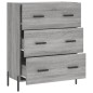 vidaXL Sideboard Grau Sonoma 69,5x34x90 cm Holzwerkstoff vidaXL Sideboard Grau Sonoma 69,5x34x90 cm Holzwerkstoff