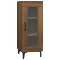 vidaXL Sideboard Braun Eichen-Optik 34,5x34x90 cm Holzwerkstoff vidaXL Sideboard Braun Eichen-Optik 34,5x34x90 cm Holzwerkstoff
