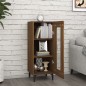 vidaXL Sideboard Braun Eichen-Optik 34,5x34x90 cm Holzwerkstoff vidaXL Sideboard Braun Eichen-Optik 34,5x34x90 cm Holzwerkstoff