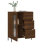 vidaXL Sideboard Braun Eichen-Optik 69,5x34x90 cm Holzwerkstoff vidaXL Sideboard Braun Eichen-Optik 69,5x34x90 cm Holzwerkstoff