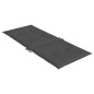 vidaXL Gartenstuhlauflagen für Hochlehner 6 Stk. Anthrazit 120x50x3 cm vidaXL Gartenstuhlauflagen für Hochlehner 6 Stk. Anthrazit 120x50x3 cm