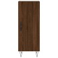 vidaXL Sideboard Braun Eichen-Optik 34,5x34x90 cm Holzwerkstoff vidaXL Sideboard Braun Eichen-Optik 34,5x34x90 cm Holzwerkstoff