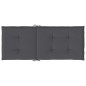 vidaXL Gartenstuhlauflagen für Hochlehner 6 Stk. Anthrazit 120x50x3 cm vidaXL Gartenstuhlauflagen für Hochlehner 6 Stk. Anthrazit 120x50x3 cm