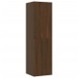 vidaXL TV-Wandschränke 2 Stk. Braun Eichen-Optik 30,5x30x110 cm vidaXL TV-Wandschränke 2 Stk. Braun Eichen-Optik 30,5x30x110 cm