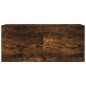vidaXL Wandschrank Räuchereiche 80x36,5x35 cm Holzwerkstoff vidaXL Wandschrank Räuchereiche 80x36,5x35 cm Holzwerkstoff