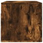 vidaXL Wandschrank Räuchereiche 80x36,5x35 cm Holzwerkstoff vidaXL Wandschrank Räuchereiche 80x36,5x35 cm Holzwerkstoff