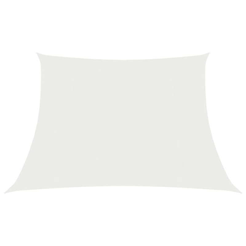 vidaXL Sonnensegel 160 g/m² Weiß 4/5x4 m HDPE vidaXL Sonnensegel 160 g/m² Weiß 4/5x4 m HDPE
