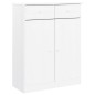 vidaXL Schuhschrank ALTA Weiß 77x35x96 cm Massivholz Kiefer vidaXL Schuhschrank ALTA Weiß 77x35x96 cm Massivholz Kiefer