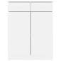 vidaXL Schuhschrank ALTA Weiß 77x35x96 cm Massivholz Kiefer vidaXL Schuhschrank ALTA Weiß 77x35x96 cm Massivholz Kiefer