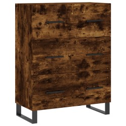 vidaXL Sideboard Räuchereiche 69,5x34x90 cm Holzwerkstoff
