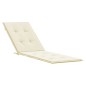 Liegestuhl-Auflage Creme (75+105)x50x3 cm Liegestuhl-Auflage Creme (75+105)x50x3 cm