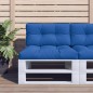 vidaXL Palettenkissen Königsblau 70x40x12 cm Stoff vidaXL Palettenkissen Königsblau 70x40x12 cm Stoff