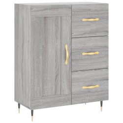 vidaXL Sideboard Grau Sonoma 69,5x34x90 cm Holzwerkstoff