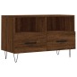 vidaXL TV-Schrank Braun Eichen-Optik 80x36x50 cm Holzwerkstoff vidaXL TV-Schrank Braun Eichen-Optik 80x36x50 cm Holzwerkstoff
