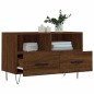 vidaXL TV-Schrank Braun Eichen-Optik 80x36x50 cm Holzwerkstoff vidaXL TV-Schrank Braun Eichen-Optik 80x36x50 cm Holzwerkstoff