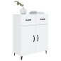 vidaXL Sideboard Hochglanz-Weiß 69,5x34x90 cm Holzwerkstoff vidaXL Sideboard Hochglanz-Weiß 69,5x34x90 cm Holzwerkstoff