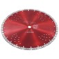 vidaXL Diamant-Trennscheibe mit Turbo und Löchern Stahl 350 mm vidaXL Diamant-Trennscheibe mit Turbo und Löchern Stahl 350 mm