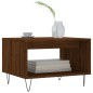 vidaXL Couchtisch Braun Eichen-Optik 60x50x40 cm Holzwerkstoff vidaXL Couchtisch Braun Eichen-Optik 60x50x40 cm Holzwerkstoff