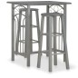 vidaXL 3-tlg. Bar-Set Holz und Stahl Anthrazit vidaXL 3-tlg. Bar-Set Holz und Stahl Anthrazit