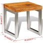 vidaXL Couchtisch Massivholz Palisander vidaXL Couchtisch Massivholz Palisander