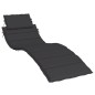 vidaXL Sonnenliegen-Auflage Schwarz 186x58x3 cm Oxford-Gewebe vidaXL Sonnenliegen-Auflage Schwarz 186x58x3 cm Oxford-Gewebe