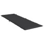 vidaXL Sonnenliegen-Auflage Schwarz 186x58x3 cm Oxford-Gewebe vidaXL Sonnenliegen-Auflage Schwarz 186x58x3 cm Oxford-Gewebe