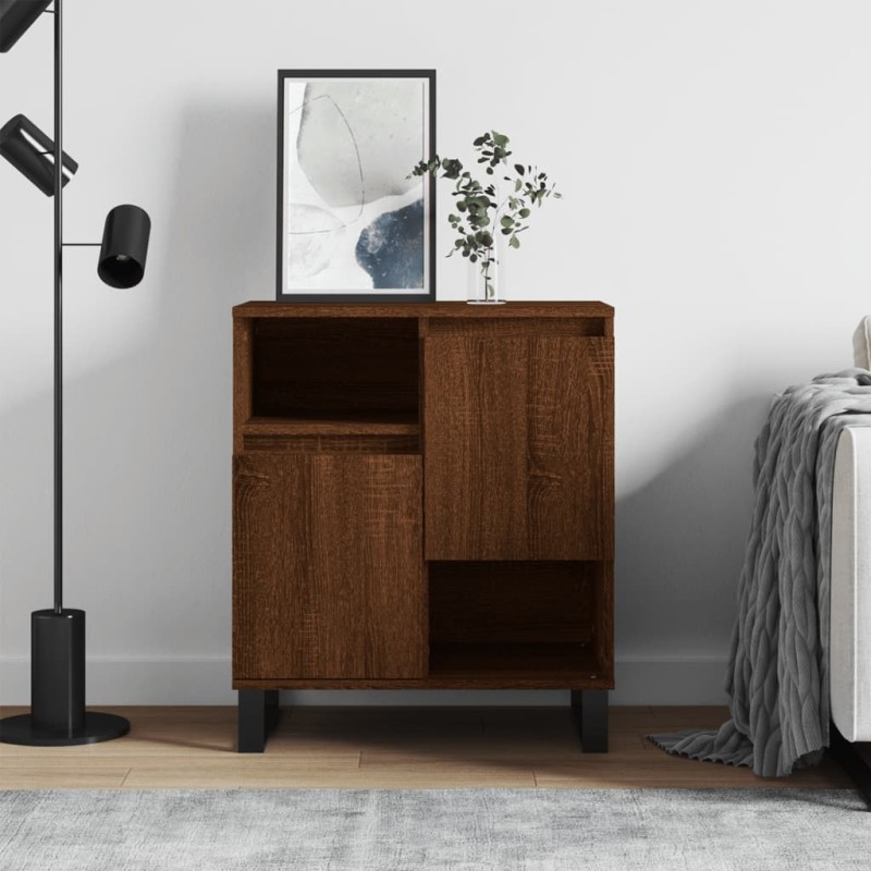 vidaXL Sideboard Braun Eichen-Optik 60x35x70 cm Holzwerkstoff vidaXL Sideboard Braun Eichen-Optik 60x35x70 cm Holzwerkstoff