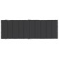 vidaXL Sonnenliegen-Auflage Schwarz 186x58x3 cm Oxford-Gewebe vidaXL Sonnenliegen-Auflage Schwarz 186x58x3 cm Oxford-Gewebe