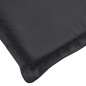 vidaXL Sonnenliegen-Auflage Schwarz 186x58x3 cm Oxford-Gewebe vidaXL Sonnenliegen-Auflage Schwarz 186x58x3 cm Oxford-Gewebe