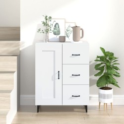 vidaXL Sideboard Weiß 69,5x34x90 cm Holzwerkstoff