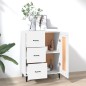 vidaXL Sideboard Weiß 69,5x34x90 cm Holzwerkstoff vidaXL Sideboard Weiß 69,5x34x90 cm Holzwerkstoff