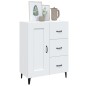 vidaXL Sideboard Weiß 69,5x34x90 cm Holzwerkstoff vidaXL Sideboard Weiß 69,5x34x90 cm Holzwerkstoff