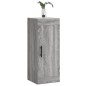 vidaXL Wandschrank Grau Sonoma 34,5x34x90 cm Holzwerkstoff vidaXL Wandschrank Grau Sonoma 34,5x34x90 cm Holzwerkstoff