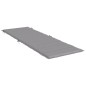 vidaXL Sonnenliegen-Auflage Grau 186x58x3 cm Oxford-Gewebe vidaXL Sonnenliegen-Auflage Grau 186x58x3 cm Oxford-Gewebe