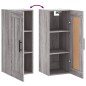 vidaXL Wandschrank Grau Sonoma 34,5x34x90 cm Holzwerkstoff vidaXL Wandschrank Grau Sonoma 34,5x34x90 cm Holzwerkstoff