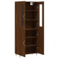 vidaXL Highboard Braun Eichen-Optik 69,5x34x180 cm Holzwerkstoff vidaXL Highboard Braun Eichen-Optik 69,5x34x180 cm Holzwerkstoff