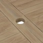 vidaXL 7-tlg. Garten-Essgruppe Grau Massivholz Teak vidaXL 7-tlg. Garten-Essgruppe Grau Massivholz Teak