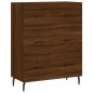 vidaXL Sideboard Braun Eichen-Optik 69,5x34x90 cm Holzwerkstoff vidaXL Sideboard Braun Eichen-Optik 69,5x34x90 cm Holzwerkstoff