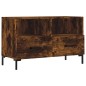 vidaXL TV-Schrank Räuchereiche 80x36x50 cm Holzwerkstoff vidaXL TV-Schrank Räuchereiche 80x36x50 cm Holzwerkstoff