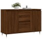 vidaXL Sideboard Braun Eichen-Optik 104x35x70 cm Holzwerkstoff vidaXL Sideboard Braun Eichen-Optik 104x35x70 cm Holzwerkstoff